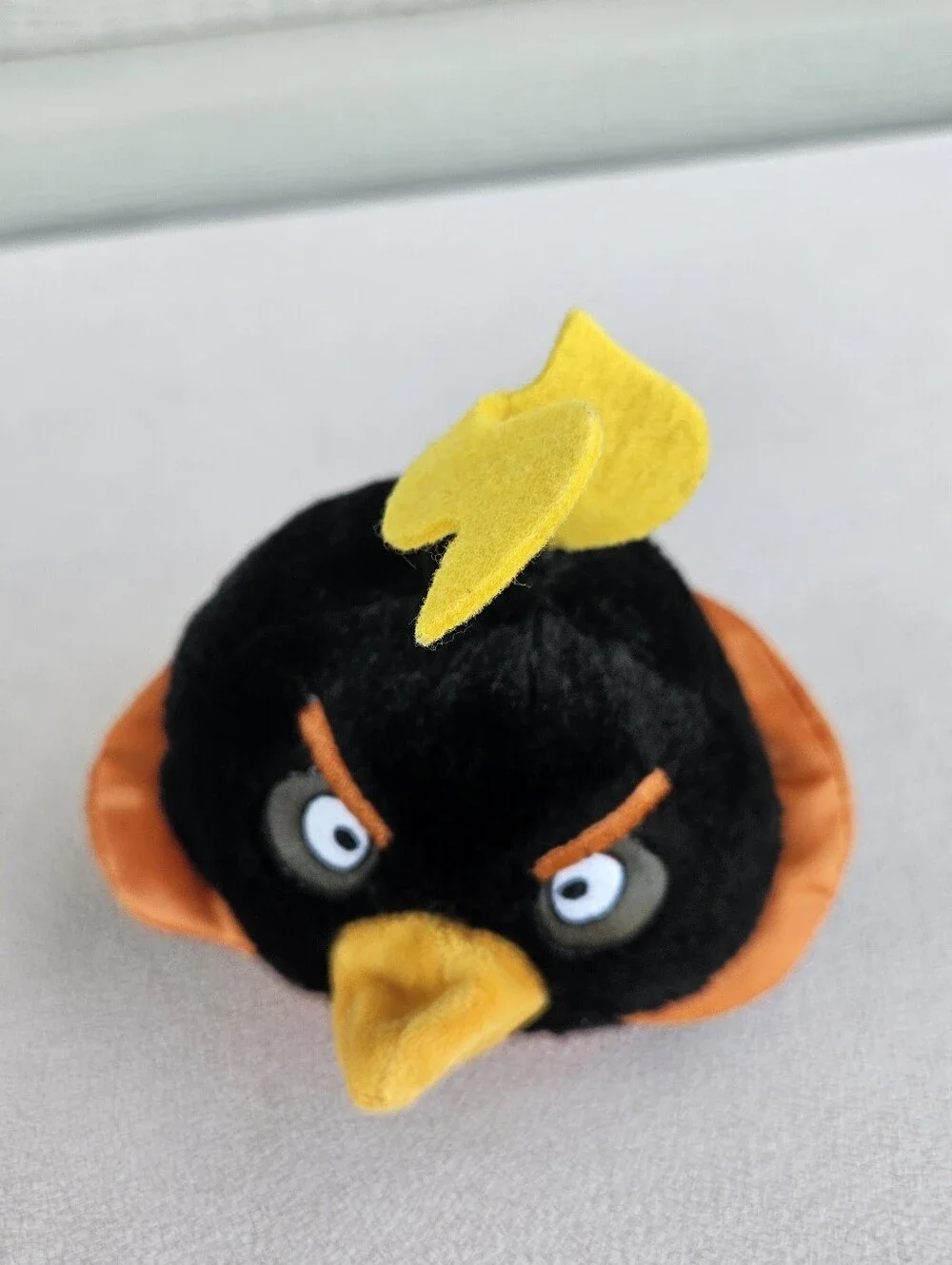 Angry Birds Space Fire Bomb Bird Plush 5